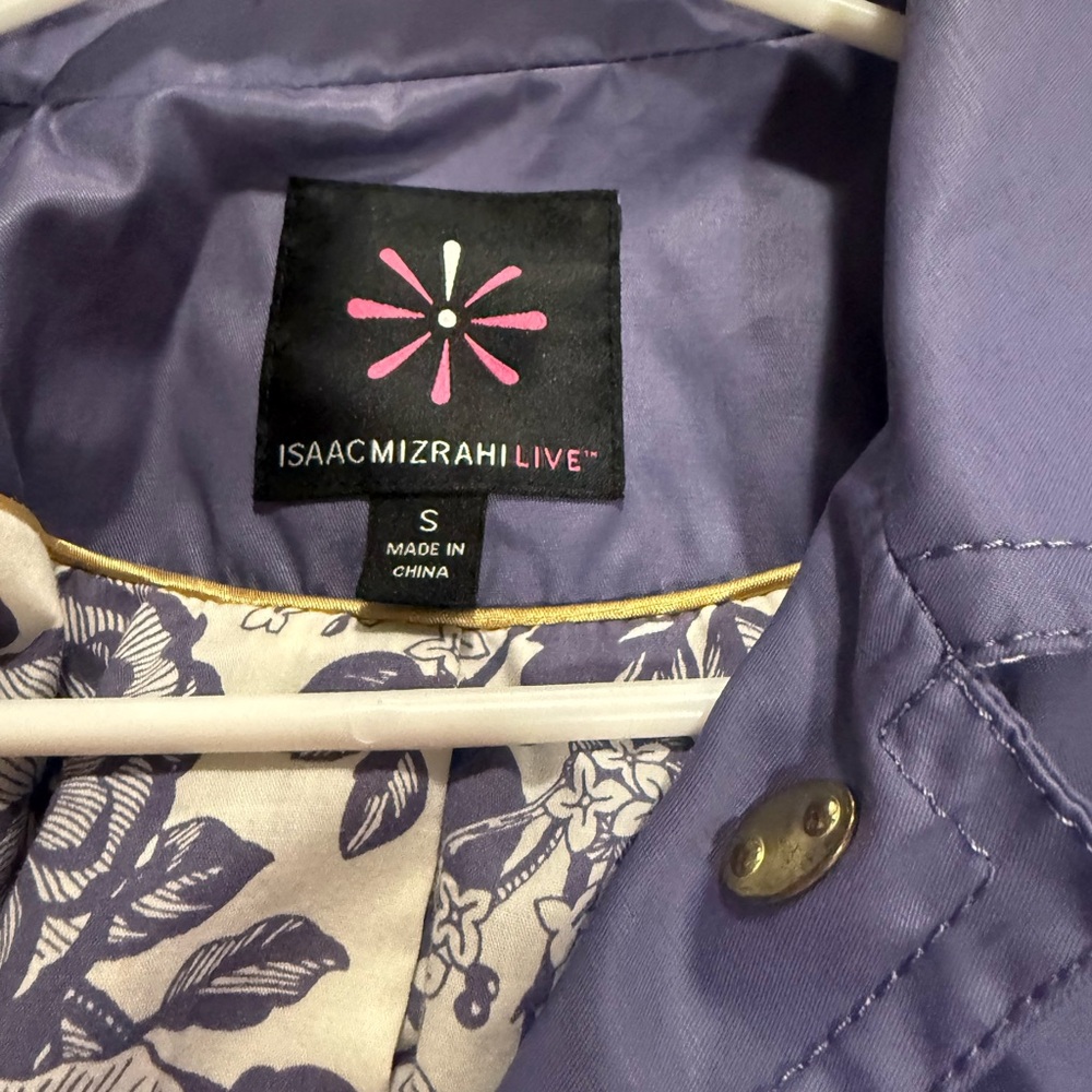 Isaac Mizrahi Purple Jacket